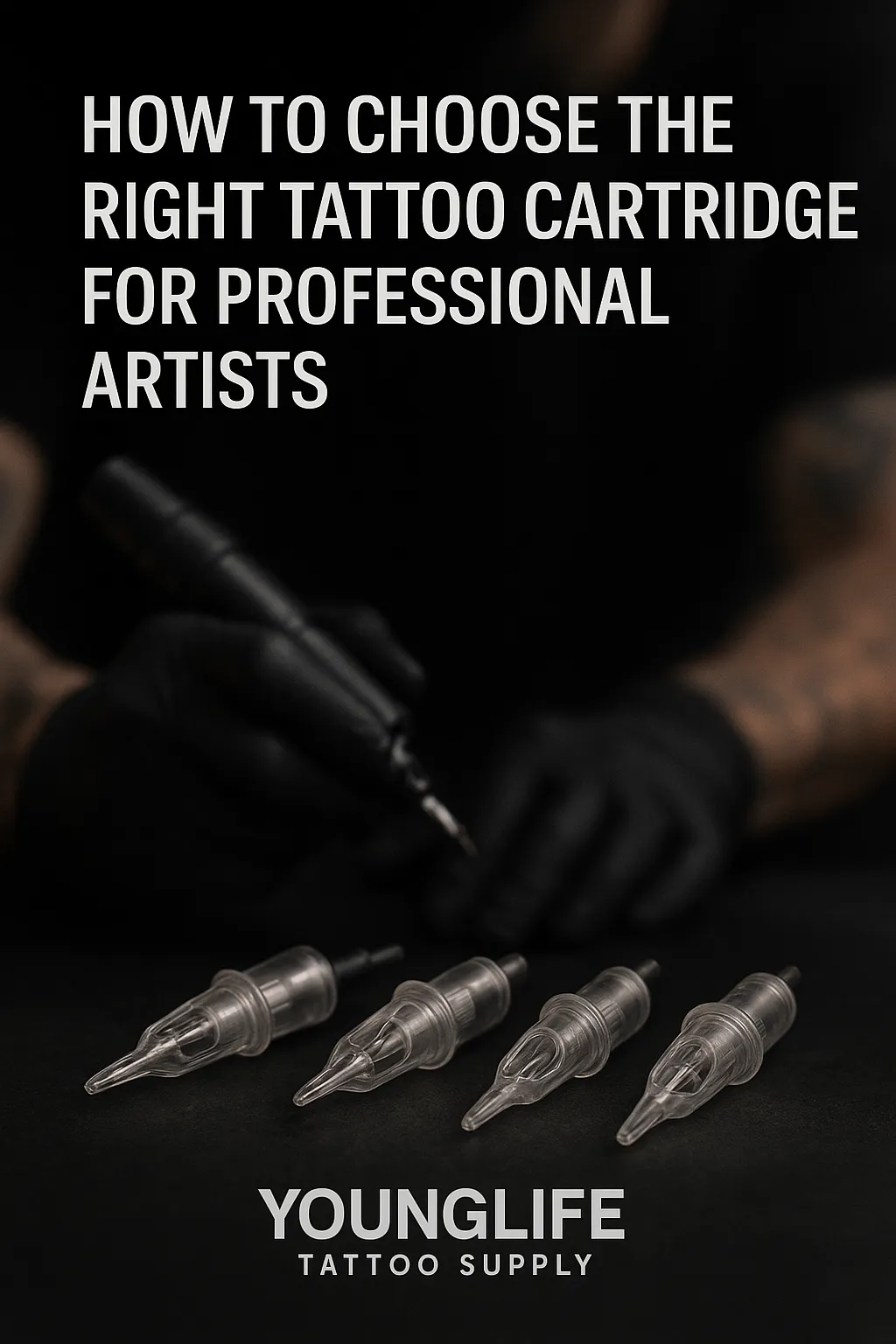 High-quality tattoo cartridges for professional tattoo artists — precision, hygiene, and performance by YOUNGLIFE Tattoo Supply