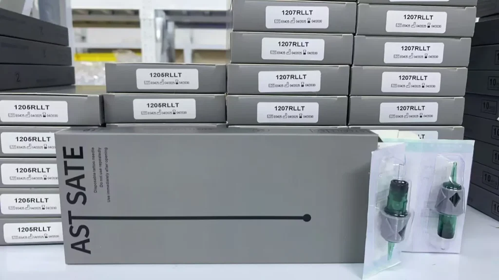 Bulk RL tattoo needle cartridges 1205RL 1207RL by Younglife Tattoo Supply, sterile disposable tattoo supplies for professional tattoo artists and studios