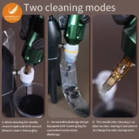 automatic tattoo needle cleaner – improve workflow & ink performance | wholesale available